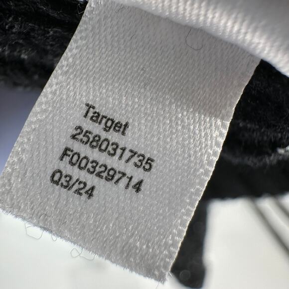 Future Collective Sweater WMNS M Black Knit Sequined Sparkle Button Up Stretchy - Picture 10 of 11